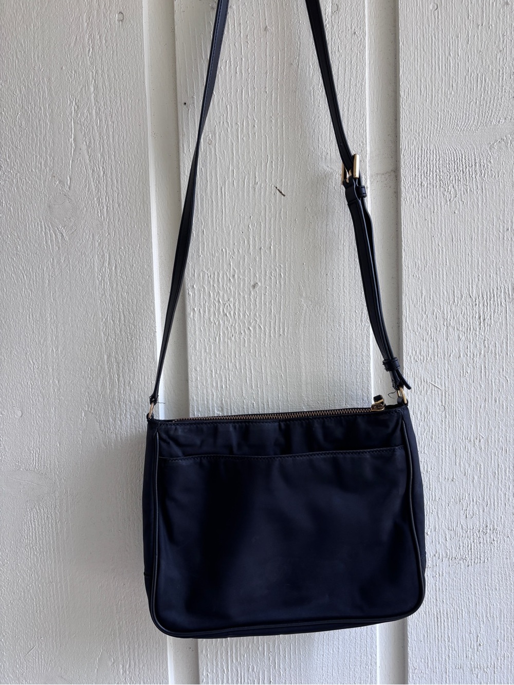 Tory Burch Black Nylon Crossbody with Gold Hardware - Picture 6 of 7